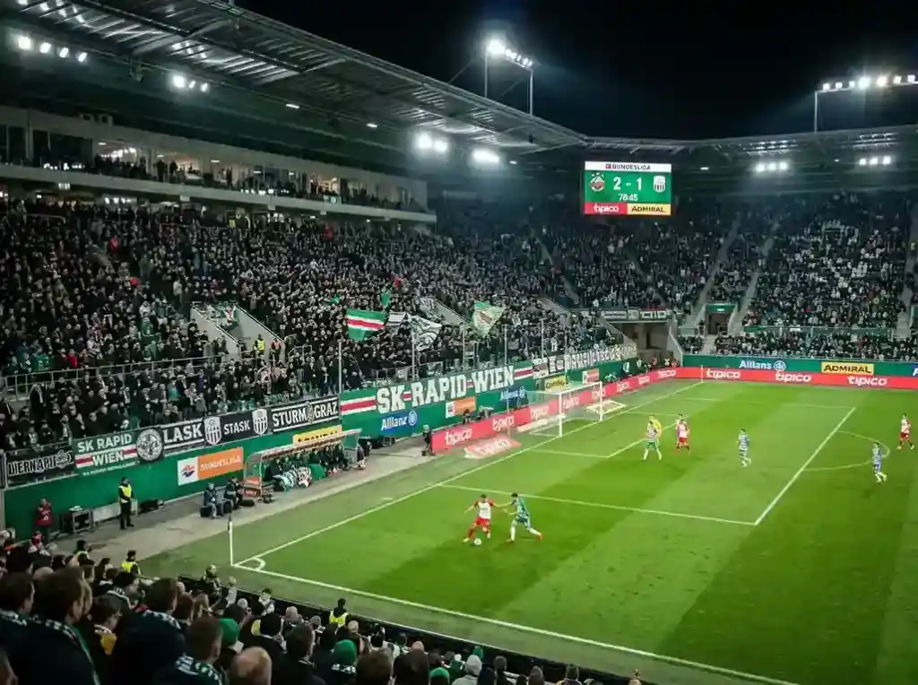 Live-Wetten auf die österreichische Bundesliga mit Echtzeit-Quoten